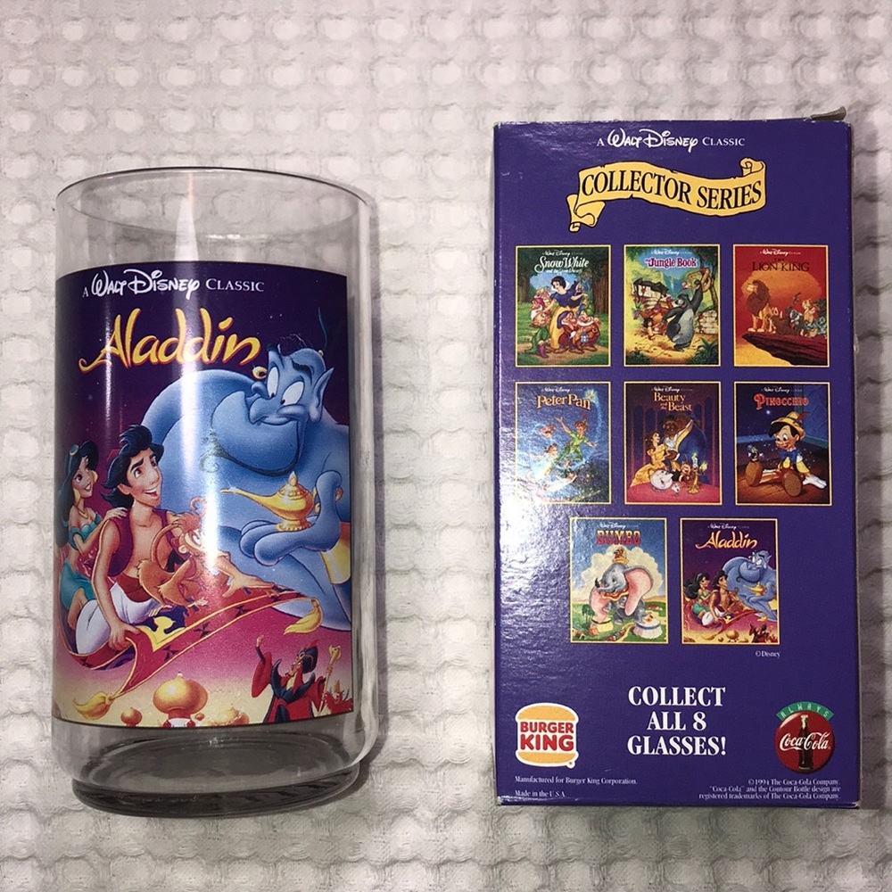 ALADDIN collector series cup 1994 made in USA